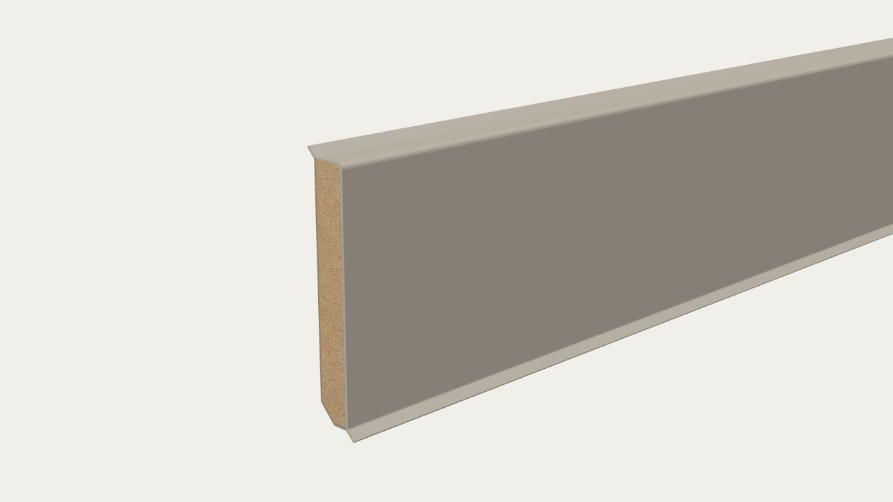 Neuhofer Fußleiste 240 cm x 80 x 13 mm cappuccino Bild 2