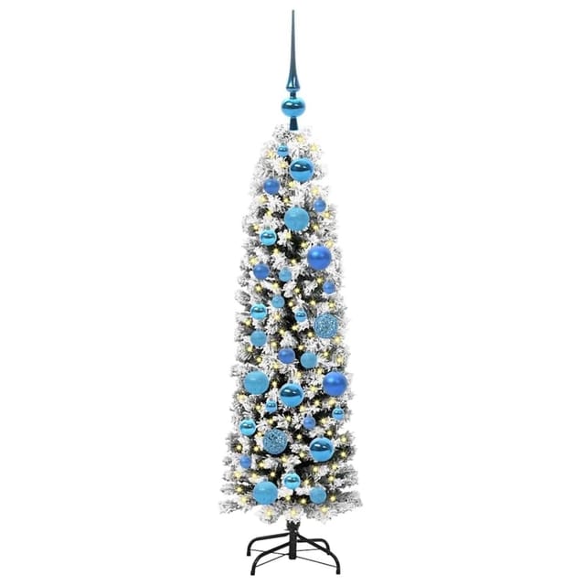 vidaXL Künstlicher Weihnachtsbaum mit 150 LEDs mit Ständer Grün 120 cm 3395003