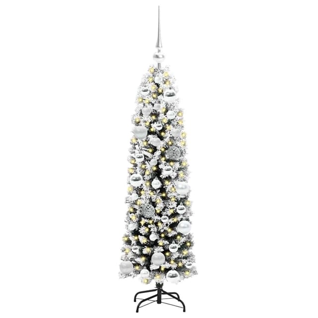 vidaXL Künstlicher Weihnachtsbaum mit 150 LEDs mit Ständer Grün 120 cm 3395001