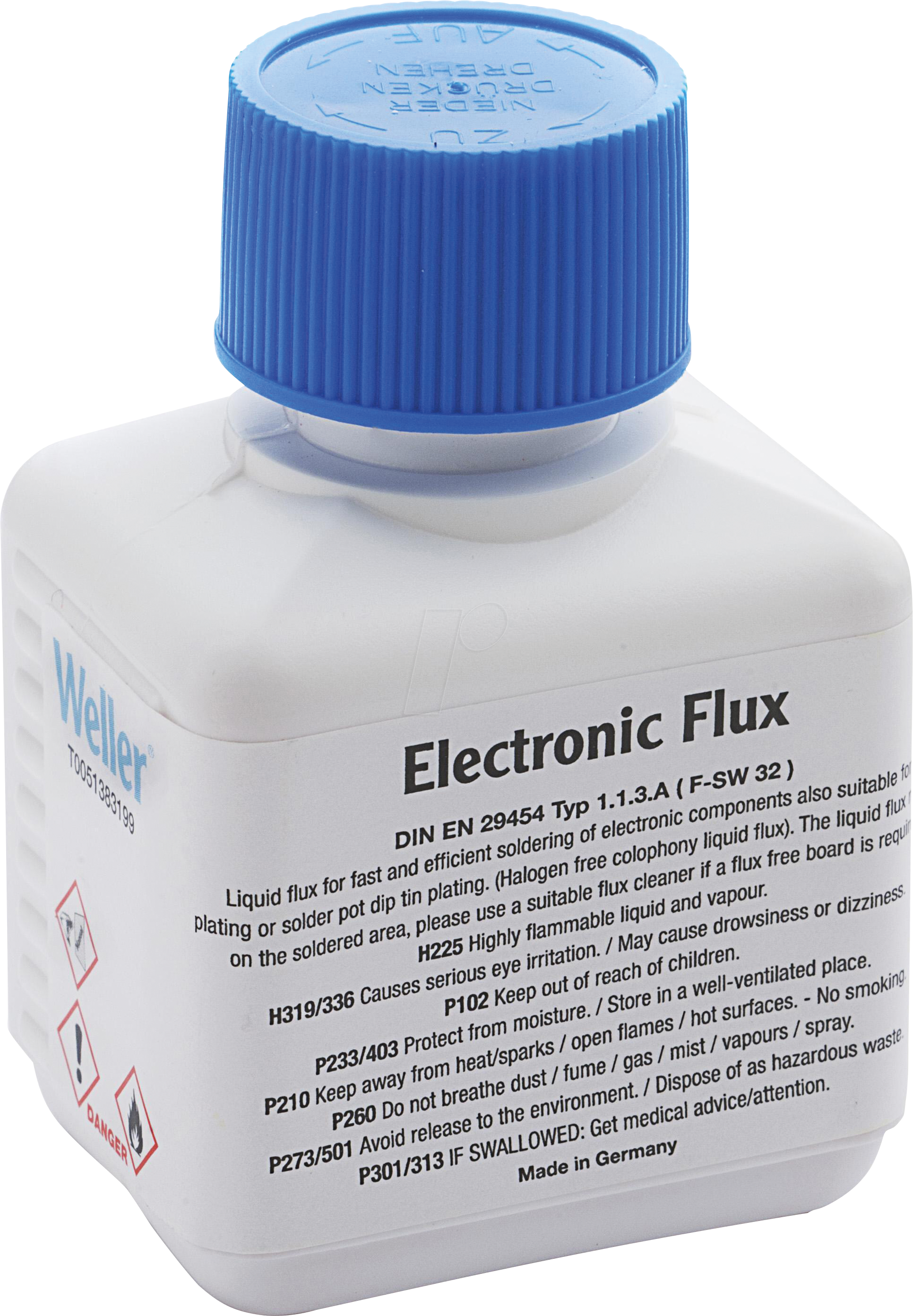 WE T0051383199 - Electronic Flux für einfache Lötanwendungen, 100 ml