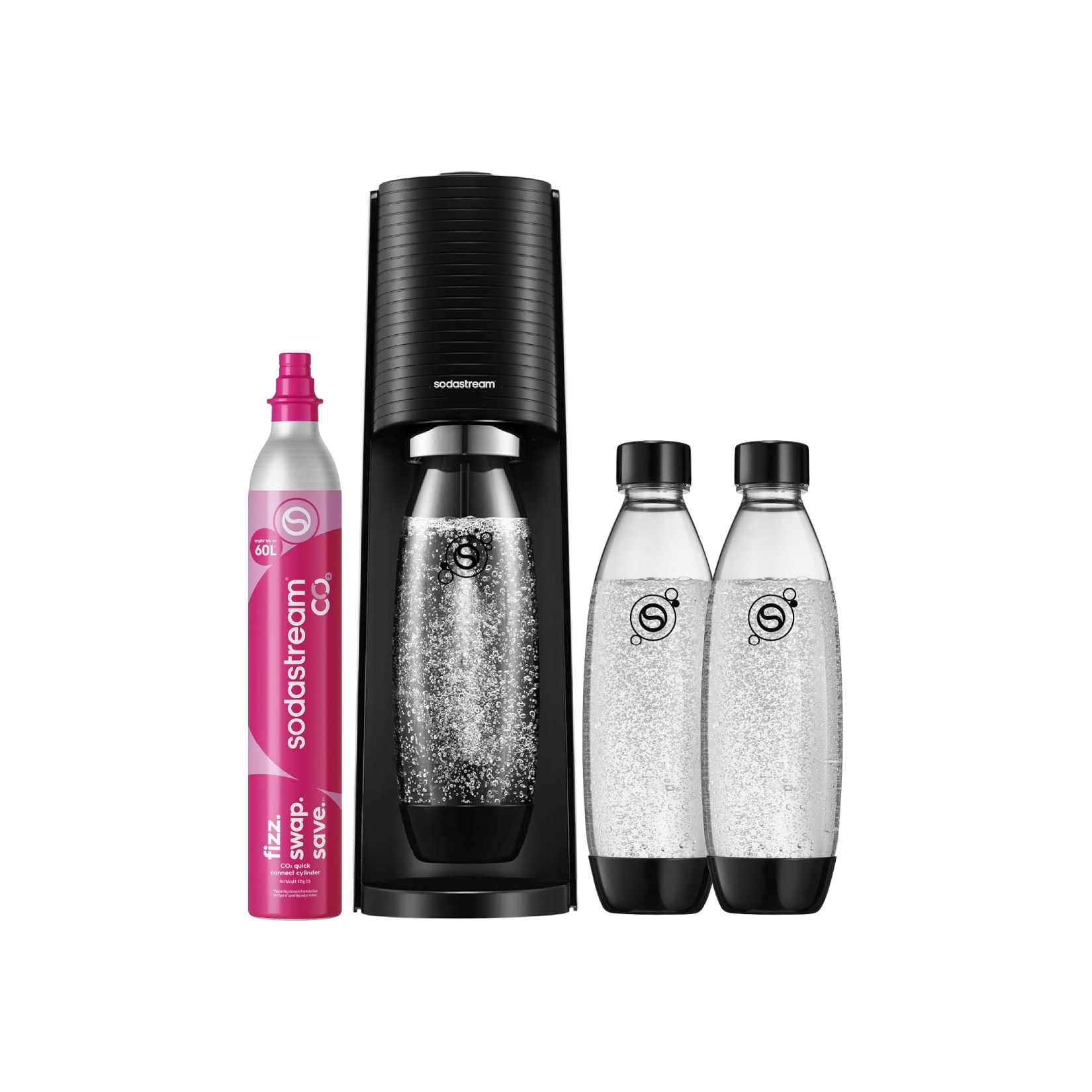 Sodastream Terra Promopack schwarz 3x 1L