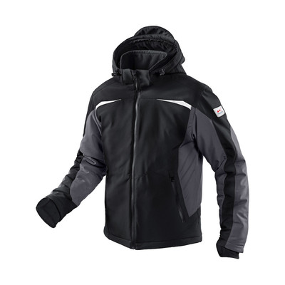 Winter Softshell Jacke 1041 7322, schwarz/anthrazit, Größe L