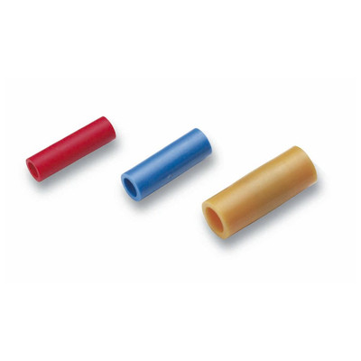 Parallelverbinder, isoliert, 0,5-1mm², rot, mit Isolierhülse aus Polyethy