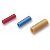 Parallelverbinder, isoliert, 0,5-1mm², rot, mit Isolierhülse aus Polyethy Bild 2