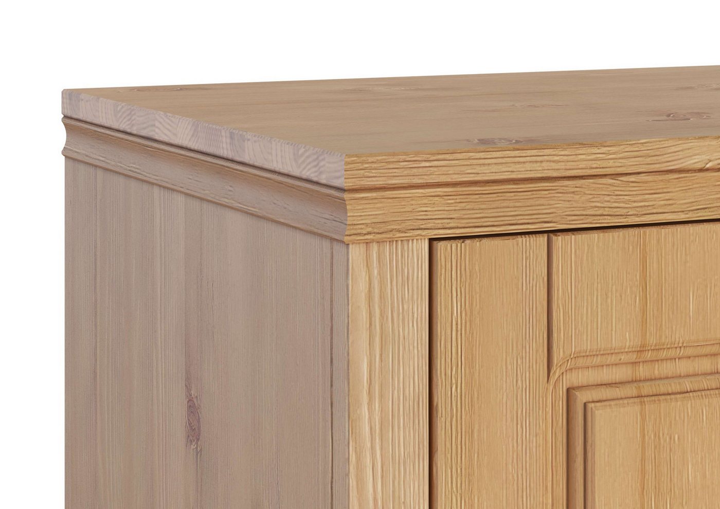 OTTO home Garderobenschrank Gotland, Drehtürenschrank, Garderobe aus massiver Kiefer, FSC®-zertifiziert, Höhe 193 cm