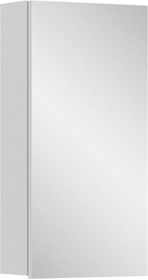welltime Spiegelschrank BIEL, Breite 38 cm, 1 Tür, 2 Einlegeböden, 3 Fächer (1-St) Badmöbel, Badschrank, Schrank, Wandschrank, Bad, Badezimmer Bild 3