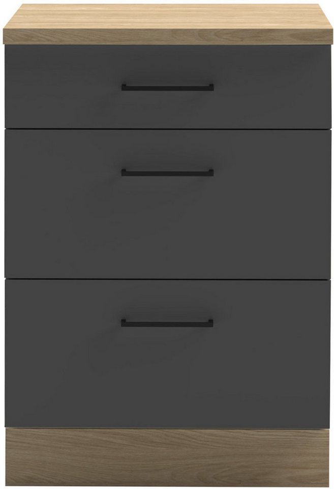KOCHSTATION Unterschrank KS-Kolari (1-St) Maße (B/T/H): 60,1 x 60 x 88 cm Bild 4