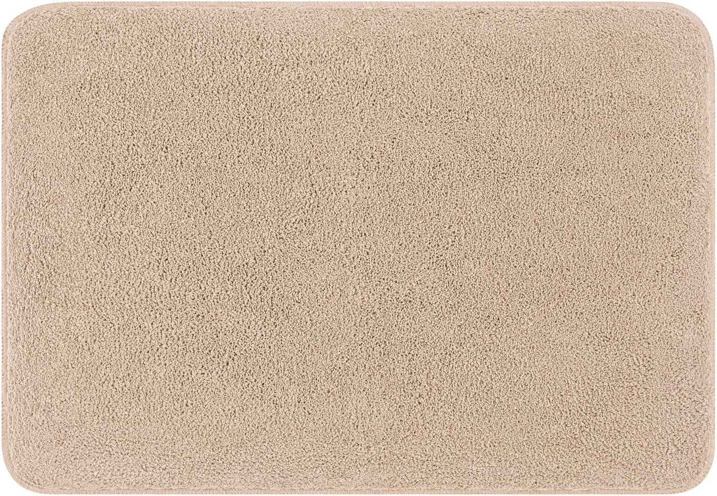 MEUSCH Badematte Super Soft, Höhe 23 mm, rutschhemmend beschichtet, strapazierfähig, fußbodenheizungsgeeignet, Polyacryl, quadratisch, WC Vorleger mit Ausschnitt, Badteppich, Uni Farben, besonders flauschig & weich, waschbar Bild 5