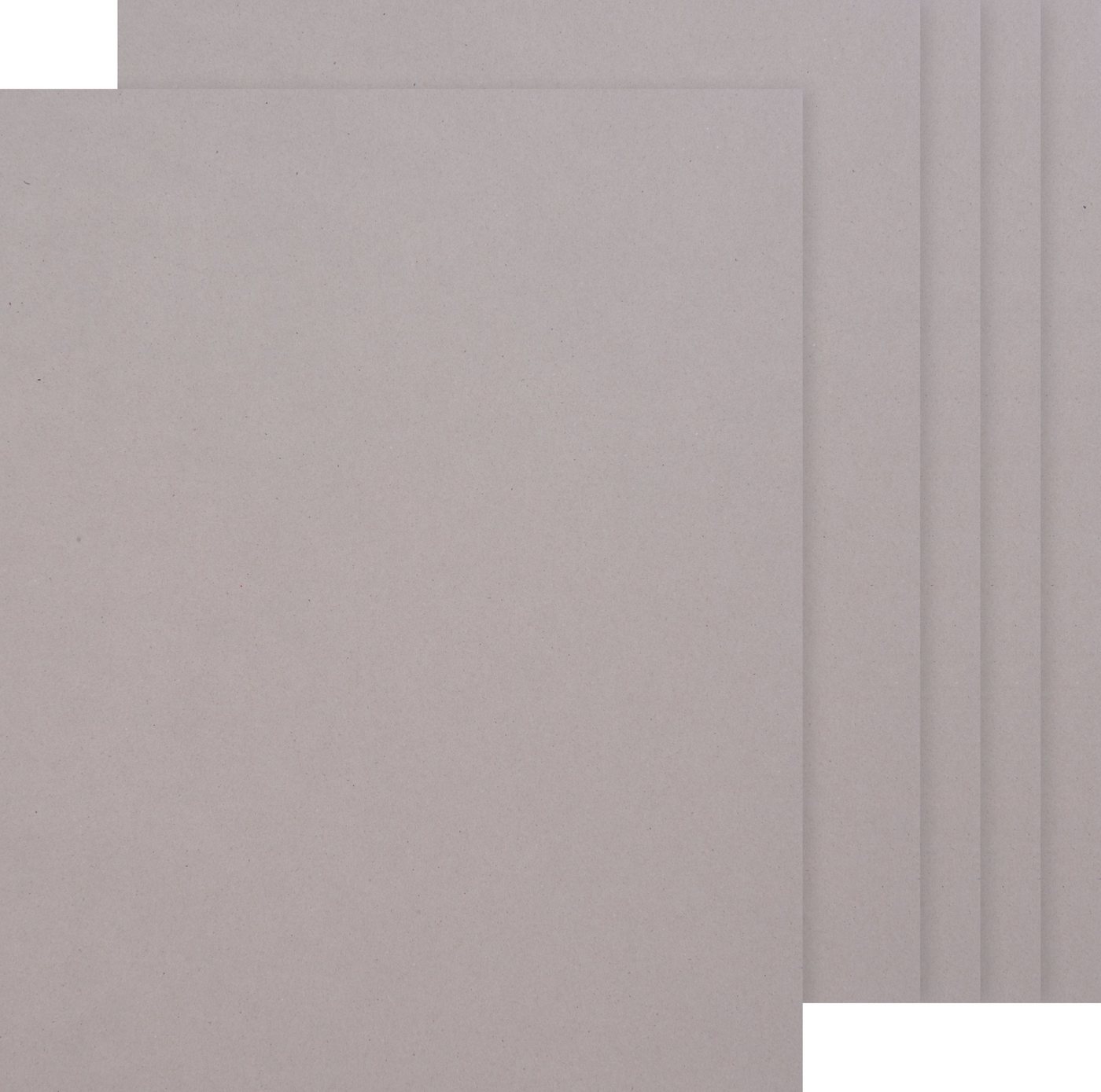 VBS Bastelkartonpapier Graupappe, 5