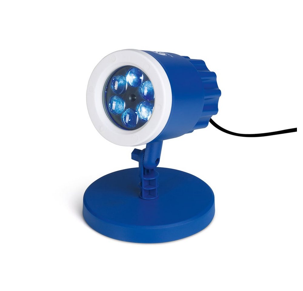 FC Schalke 04 LED Motivstrahler S04 LED-Motivstrahler blau/weiß mit Logo, mit Logo Bild 5