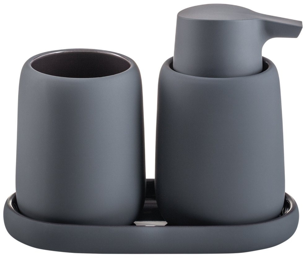 blomus Badaccessoire-Set SONO Bad-Set 3tlg. magnet klein Bild 4