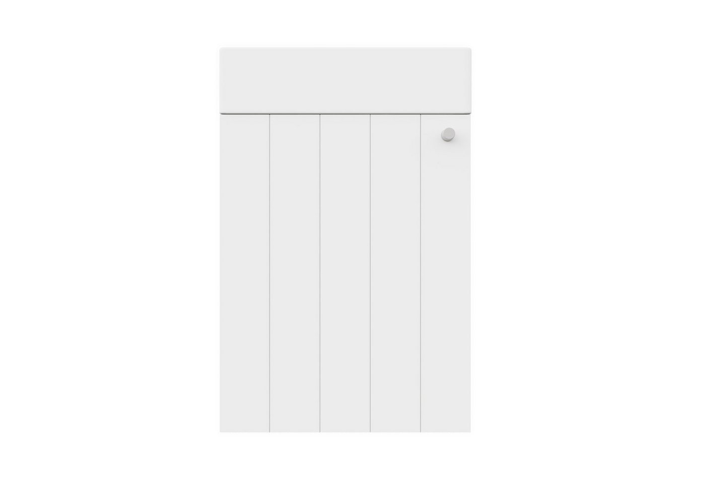 Flieks Waschtisch wandmontierter Waschbeckenunterschrank mit Keramikwaschbecken (wasser- und feuchtigkeitsbeständige Lackierung, 1-St., 41x23x62,5 cm), Badmöbel-Set Badezimmerschrank mit 1 Fächer, Soft-Close-Funktion, Weiß