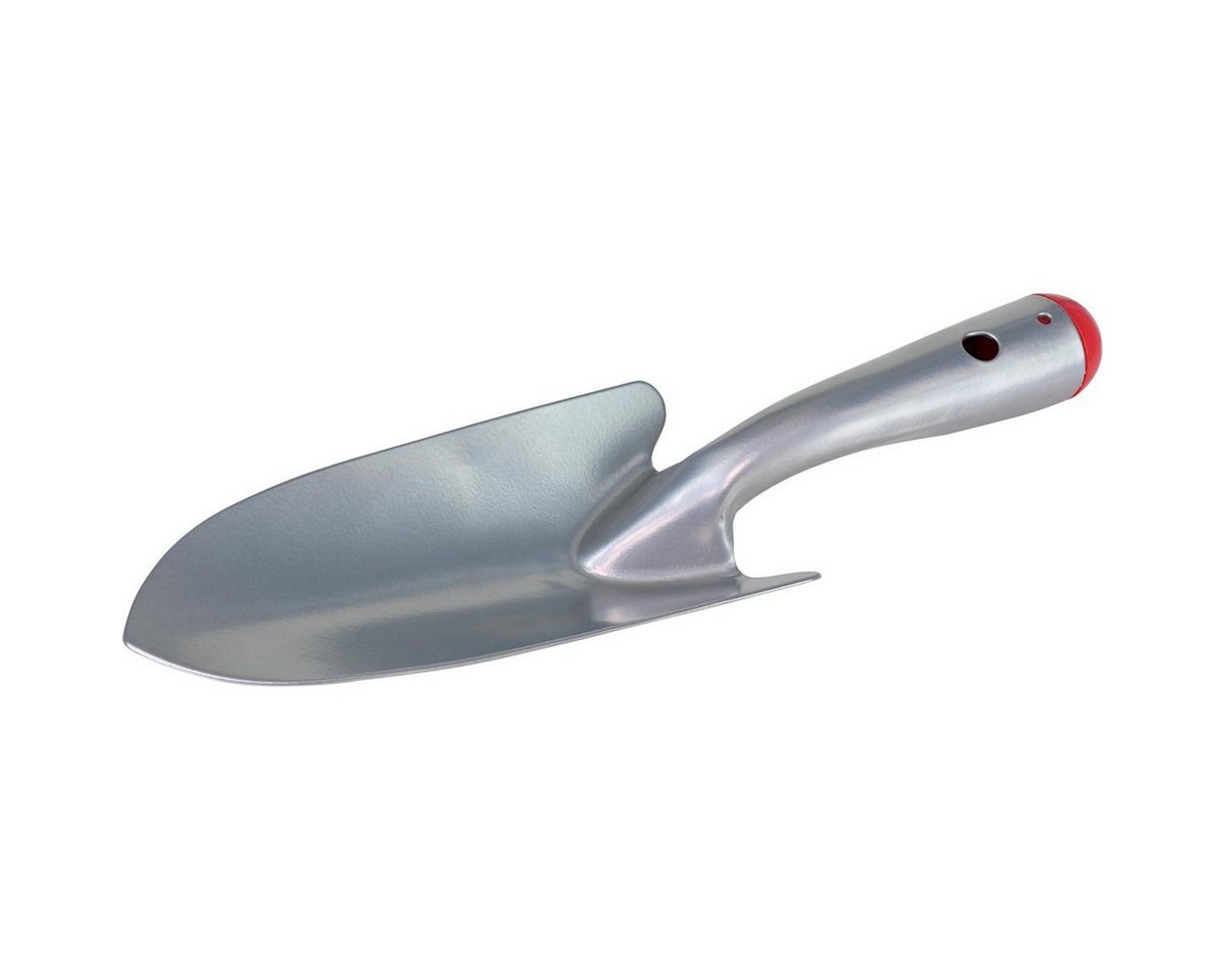 Triuso Blumenkelle Ganzstahl-Blumenkelle 29 cm, (für die täglichen Pflanzarbeiten, Arbeitsbreite: 8 cm), robust und unverwüstlich, pulverbeschichtet