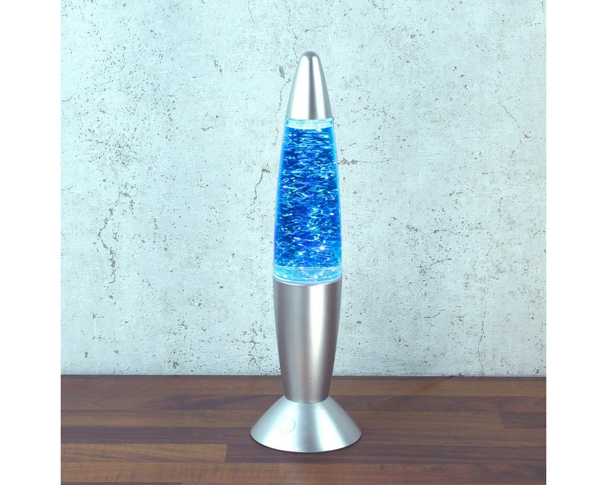 SATISFIRE Lavalampe Lavalampe ROCKET Tornado Glitzerlampe Glitter Wirbel RGB Touchsensor, LED Classic, RGB (rot, grün, blau) Bild 5