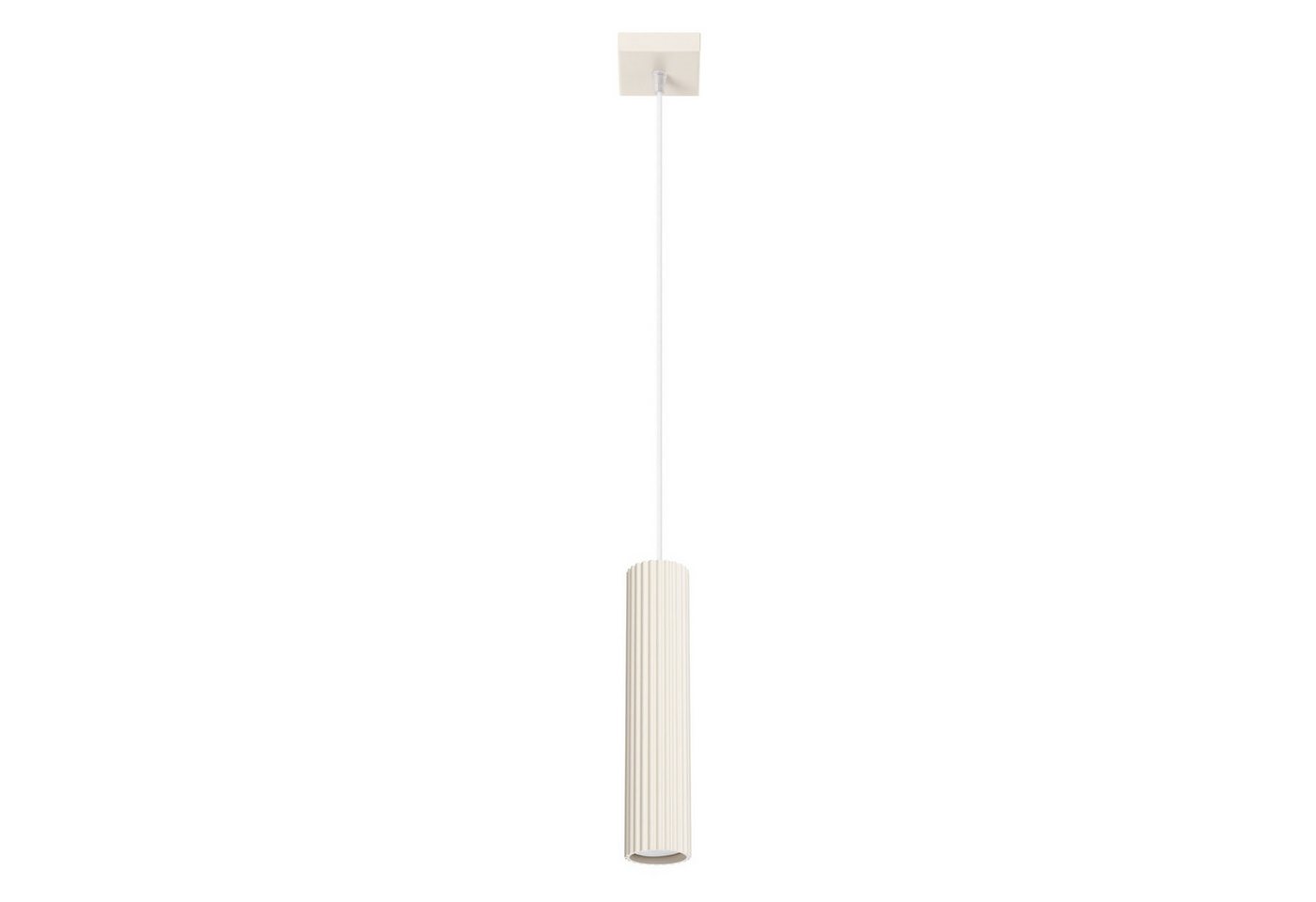 SOLLUX lighting Hängeleuchte Pendelleuchte Karbon 1 Beige, Nicht enthalten Bild 2