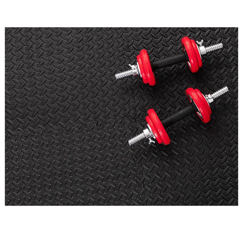 JEOBEST Bodenschutzmatte Bodenmatte Fitnessgeräte Puzzle Sportmatten Schutzmatten, 16-St., Eva Sportmatte Fitnessmatte rutschfest Bild 2