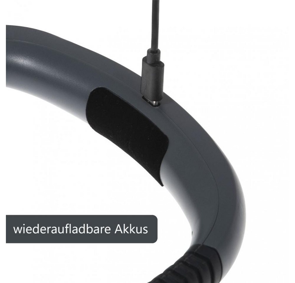 PURELITE LED Arbeitsleuchte - Nackenleuchte wiederaufladbar mit USB-C Ladekabel, LED fest integriert
