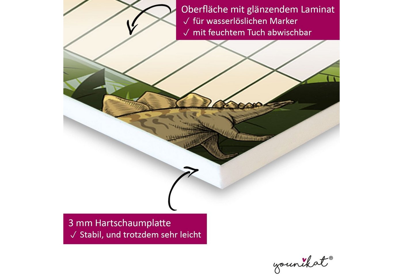 younikat Schülerkalender Dino Stundepläne Bild 2