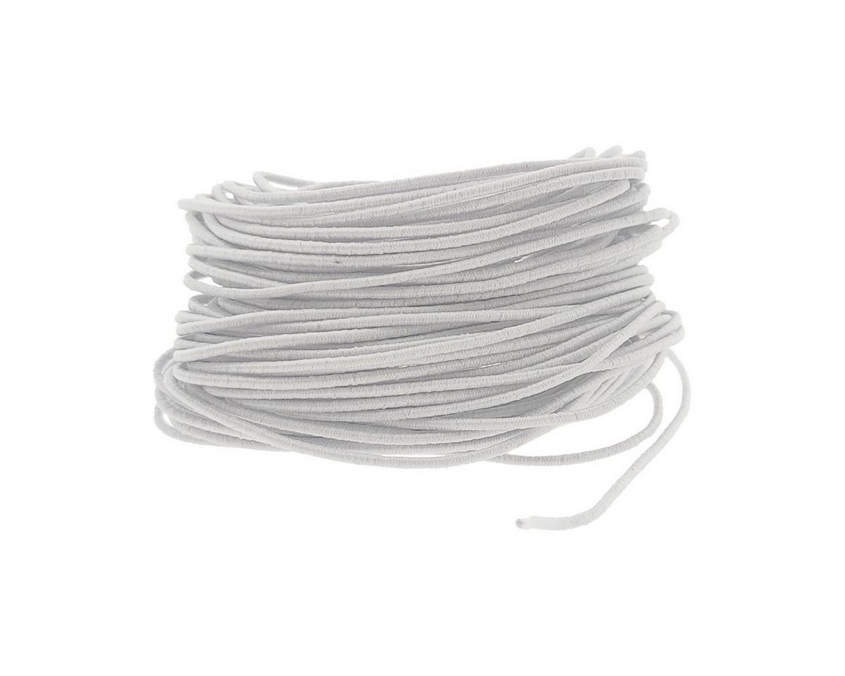 Hutgummi, 10 Meter Nähgarn, (Stück, 1-St., Hutgummi), Gummiband Rundgummi Elastikband Hutgummi