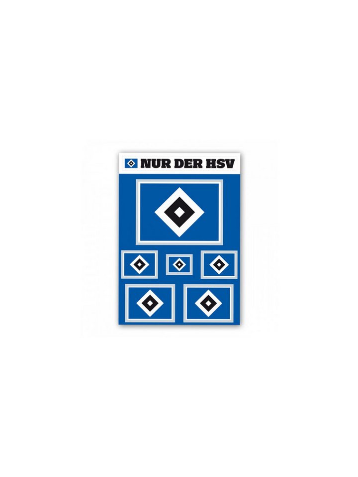 VertriebsArena GmbH Aufkleber HSV Aufkleber-Set "Raute Bild 2