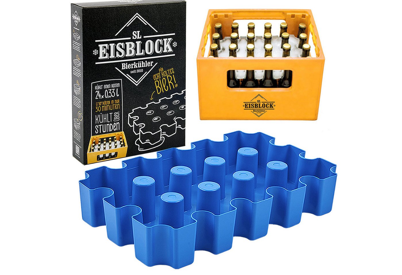 SL Eisblock Eiswürfelform Bierkühler Eiswürfelform SL Eisblock Bild 5