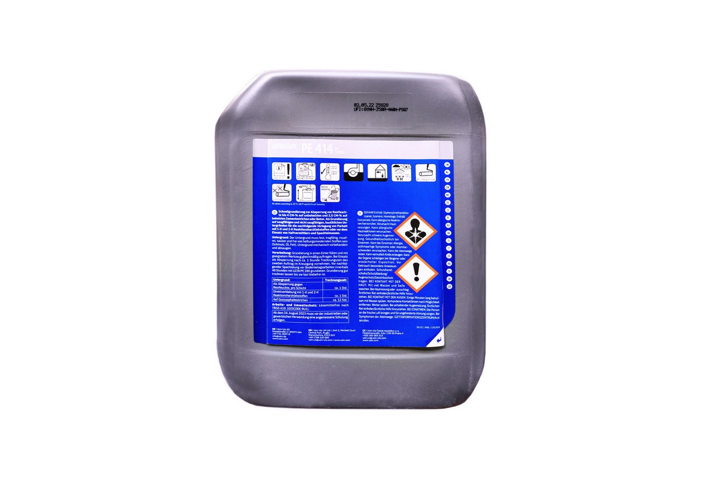 Uzin Grundierfarbe UZIN PE 414 BiTurbo 12 kg 1K PUR-Schnellgrundierung Parkett