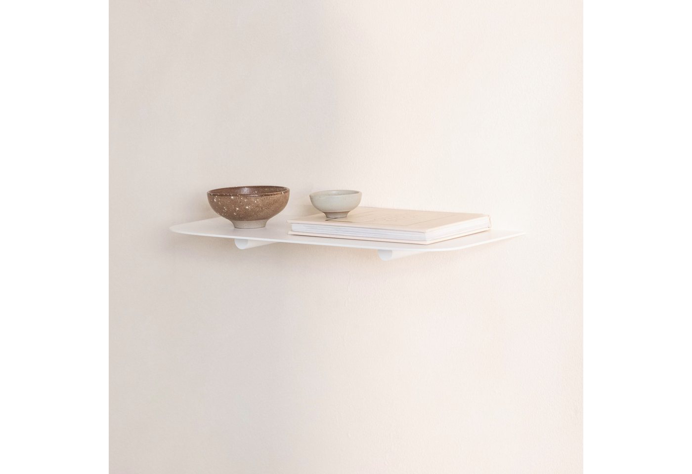 Metallbude Wandregal LENN S, schwebendes Design Regal aus Metall, minimalistisch, hochwertig Bild 3