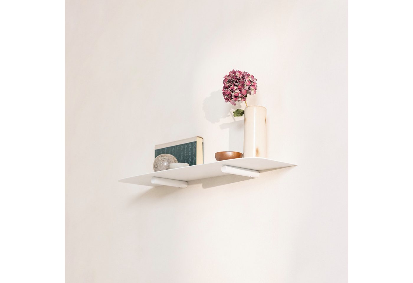 Metallbude Wandregal LENN S, schwebendes Design Regal aus Metall, minimalistisch, hochwertig Bild 4