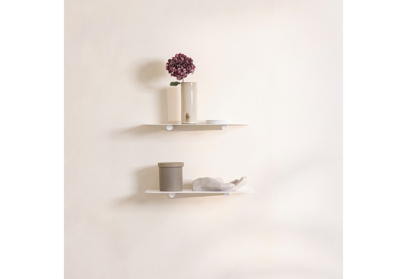 Metallbude Wandregal LENN S, schwebendes Design Regal aus Metall, minimalistisch, hochwertig Bild 5