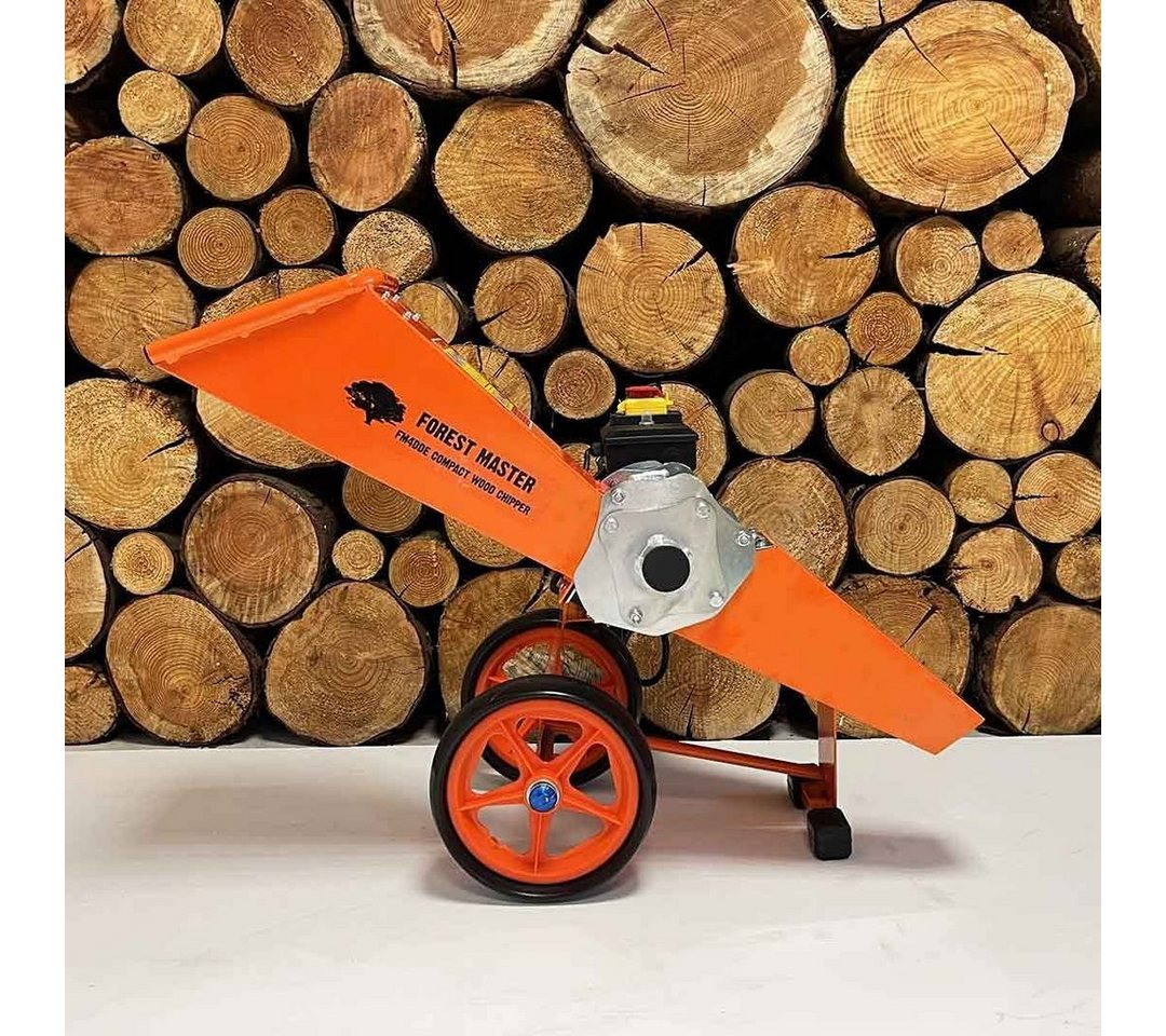Forest Master Messerhäcksler Elektro Häcksler Mulcher 2800 Watt, 4 PS Direktantrieb FM4DDE-MUL Bild 2
