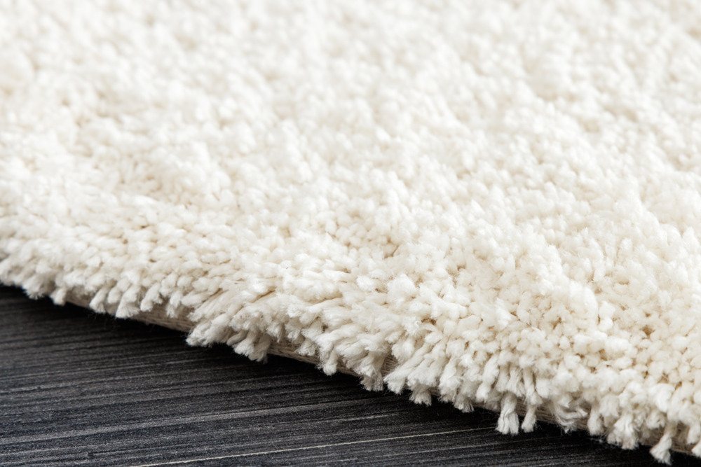 riess-ambiente Hochflor-Teppich ORGANIC 180x120cm creme · kuscheliger Teppich in organischer Form, unregelmäßig, Höhe: 25 mm, Wohnzimmer · Indoor · weich & flauschig · Schlafzimmer Bild 3