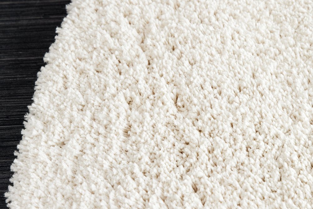 riess-ambiente Hochflor-Teppich ORGANIC 180x120cm creme · kuscheliger Teppich in organischer Form, unregelmäßig, Höhe: 25 mm, Wohnzimmer · Indoor · weich & flauschig · Schlafzimmer Bild 5