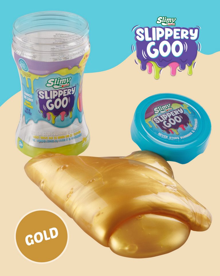 Slimy® Knete Slippery Goo 300g (1-tlg), der glitschigste Slimy Slime aller Zeiten