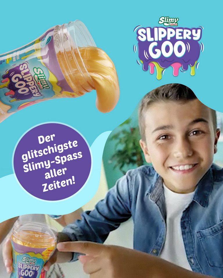 Slimy® Knete Slippery Goo 300g (1-tlg), der glitschigste Slimy Slime aller Zeiten Bild 3