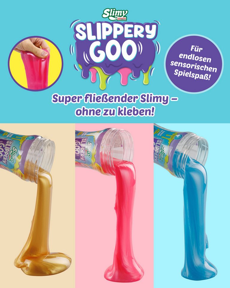 Slimy® Knete Slippery Goo 300g (1-tlg), der glitschigste Slimy Slime aller Zeiten Bild 4