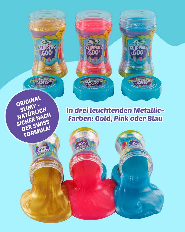 Slimy® Knete Slippery Goo 300g (1-tlg), der glitschigste Slimy Slime aller Zeiten Bild 5