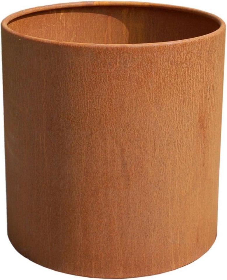 VIVANNO Pflanzkübel Cortenstahl NEW RONDO Rund - Rostbraun Patina (1 St), 50x50 cm Bild 5