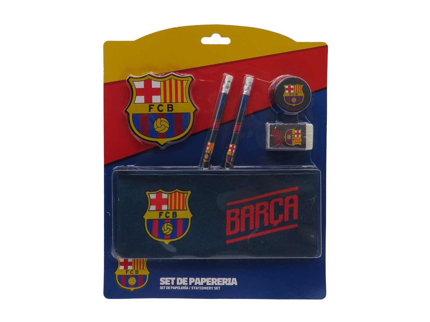 FC Barcelona Federmäppchen - Schreibset mit Bleistiften, (1-tlg) Bild 2