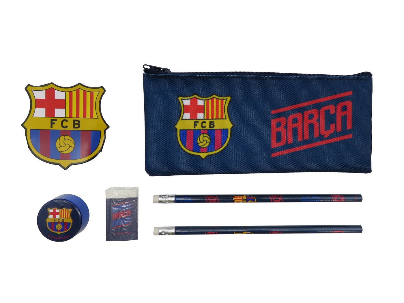 FC Barcelona Federmäppchen - Schreibset mit Bleistiften, (1-tlg) Bild 4