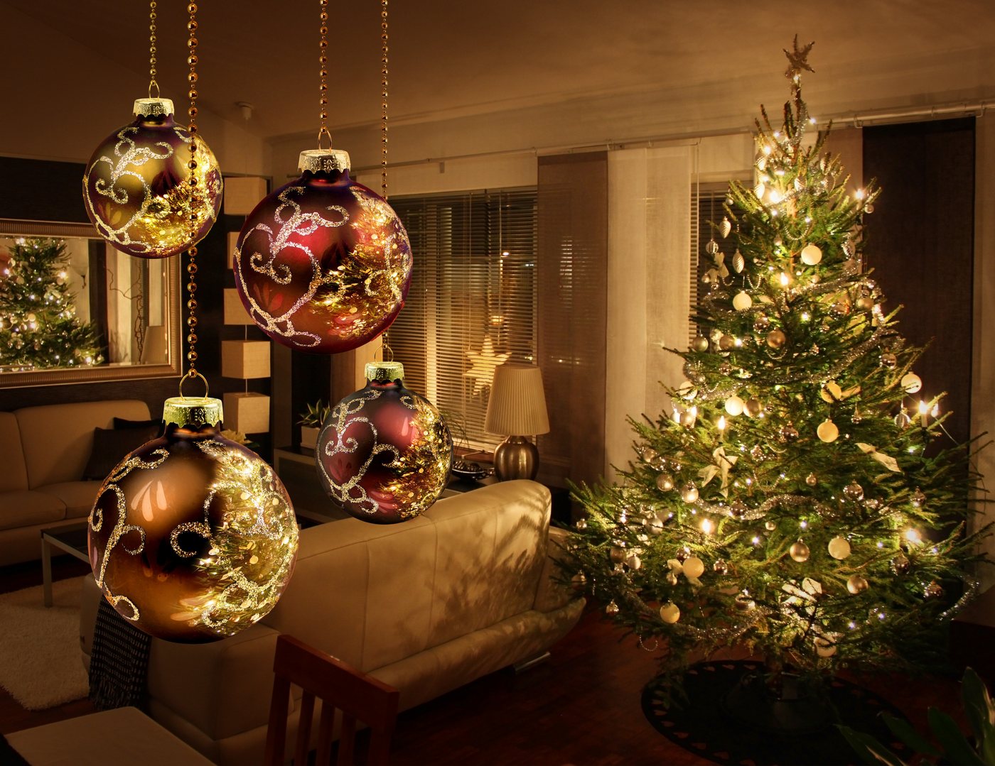 Luxform LED-Lichterkette Lichterkette LED 200 LED Länge 13m Deko Weihnachtsbeleuchtung Bild 5
