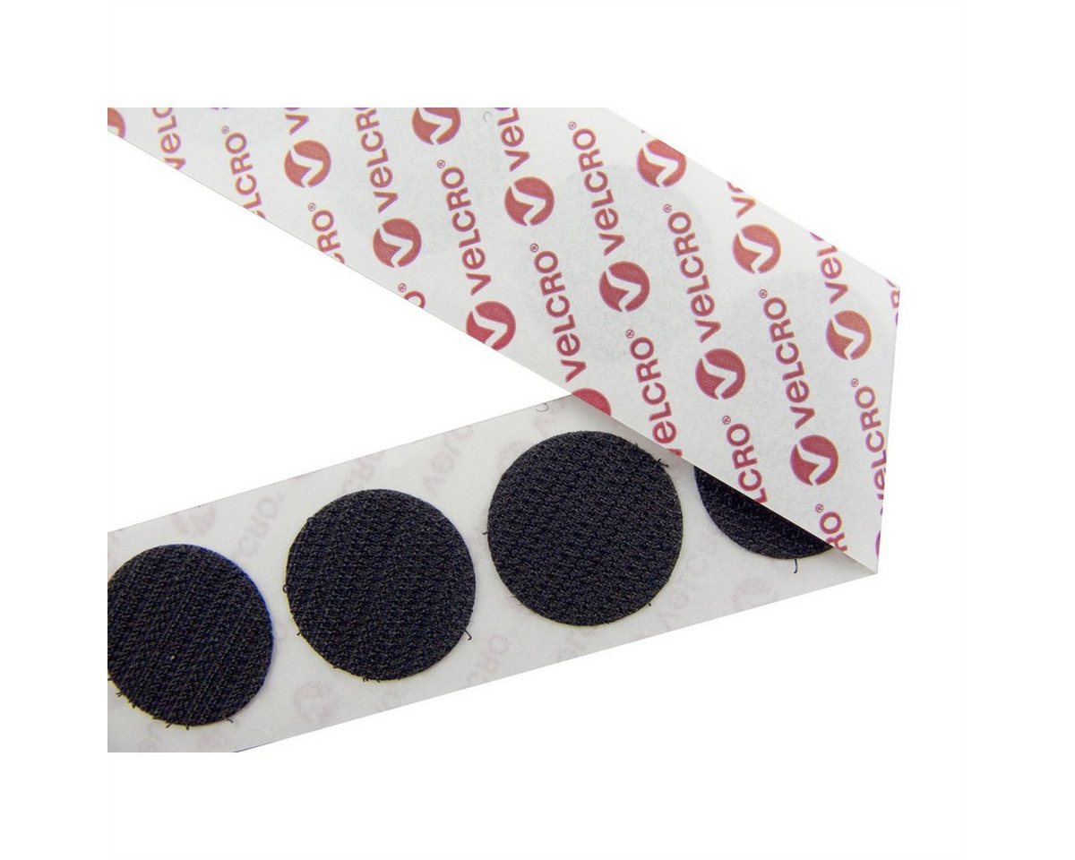 VELCRO Kabelbinder Klettpunkte Selbstklebend Nur Haken 19mm x 125 Weiß, VEL-EC60233 Bild 4