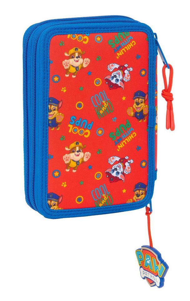 safta Federmäppchen PAW Patrol - Mäppchen Federmappe, 28 Teile, 2-fach gefüllt, (28-tlg., Unisex), Reißverschluss Bild 4