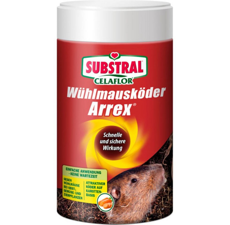 Substral Celaflor Tierabwehrspray Wühlmausköder Arrex, 250 g