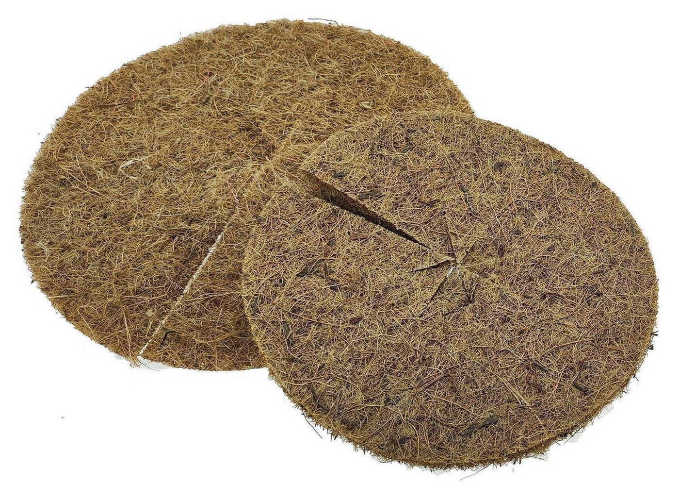 varivendo Winterschutzvlies 5x Kokos Mulchscheiben 200 mm - Braun Pflanzenschutz, (Set, 5-St., Kokos-Mulchscheibe), Kübelabdeckung Plfanzenabdeckung Winterschutzmatte
