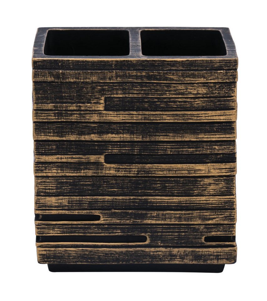Ridder Badaccessoire-Set Zahnbürstenhalter Brick bronze Bild 2