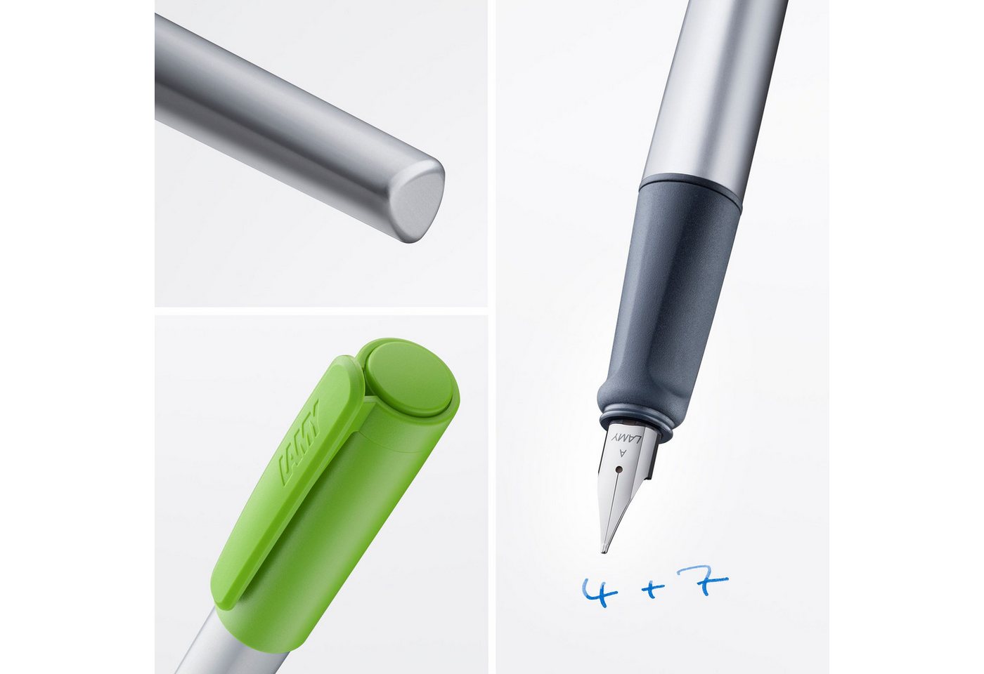 LAMY Füller LAMY nexx lime Füller Griff rutschfest Feder Strichbreite A Gehäuse dr