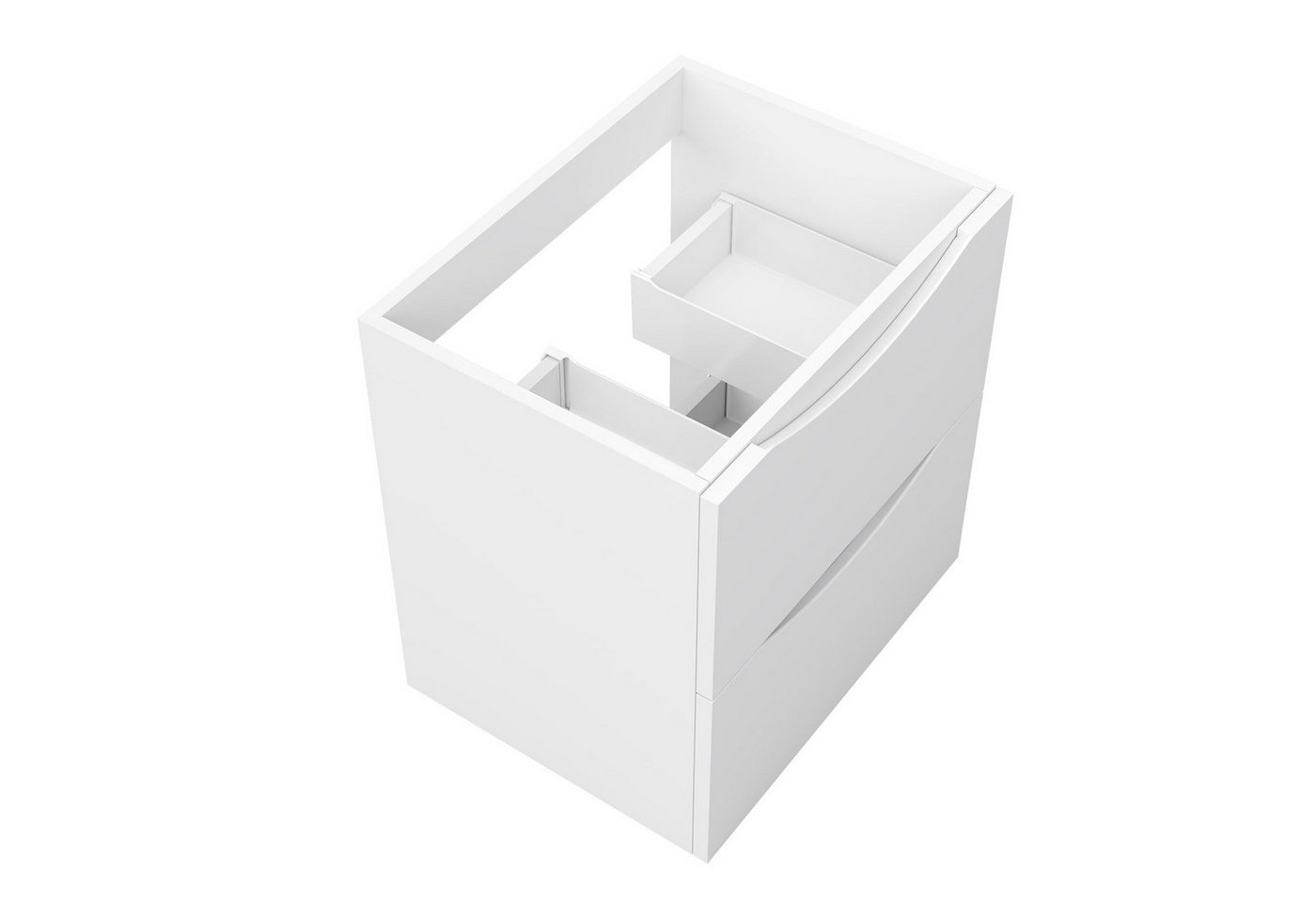 Aica Sanitär Waschtisch Unterschrank Badmöbel Badschrank Waschbeckenunterschrank Bild 4