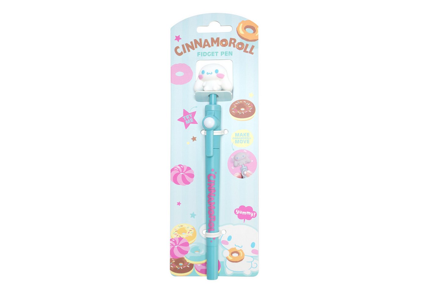 Blue Sky Designs Drehkugelschreiber Sanrio Cinnamoroll - Fidget Pen inkl. Sammelfigur Bild 2