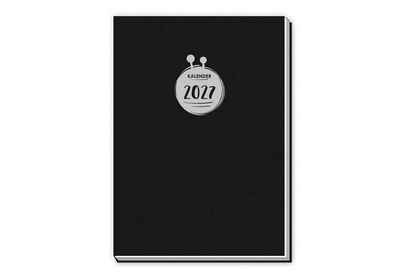 Trötsch Verlag Taschenkalender TRÖTSCH - Taschenkalender A7 Schwarz 2027