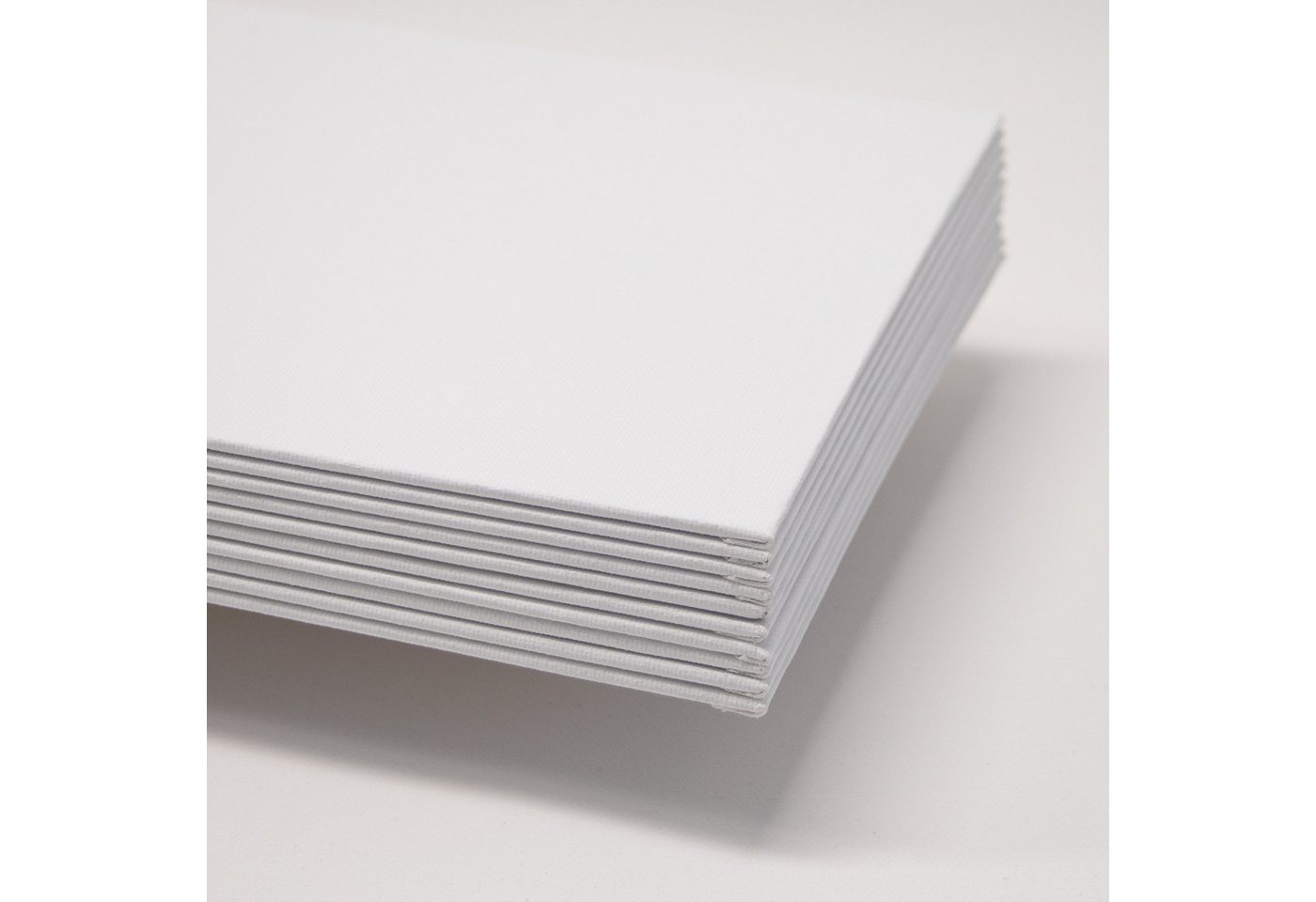 M MERCEO Leinwand, 9er-Set Malkarton Malpappe (je 3 Stück 20x20cm, 30x30cm, 30x40cm) Bild 2